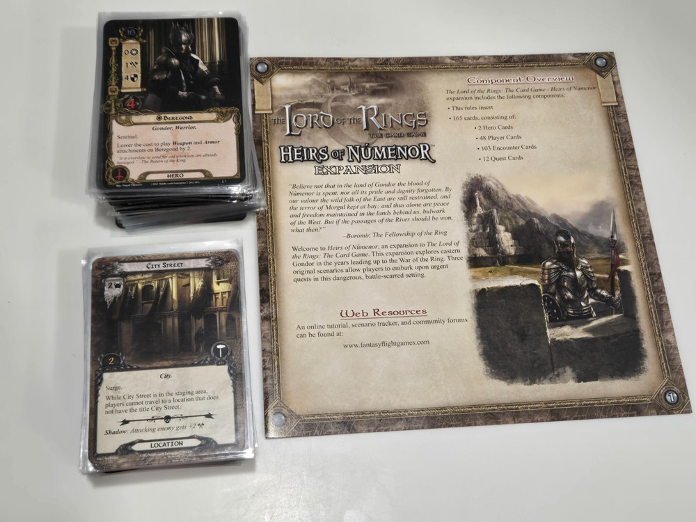 The Lord of Rings The Card Game Heirs of Numenor Expansion