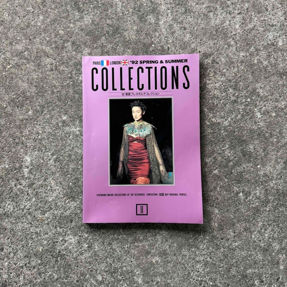 gap COLLECTIONS 1992SS 90s Paris London Fashion Large Format Book Rare