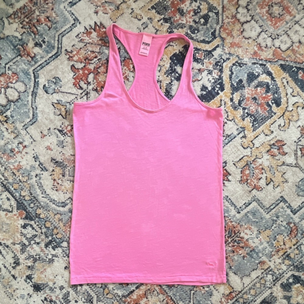 2013 PINK By Victoria’s Secret Tank Embroidered Dog Size M