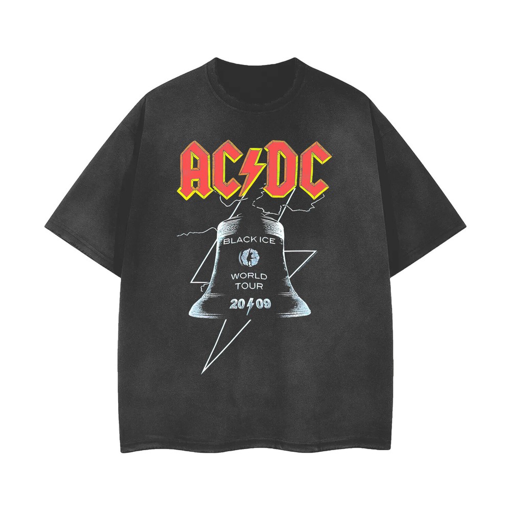 Vintage Acid Washed Ripped Rock Band T-Shirt - Distressed Unisex Tee 101886  -image