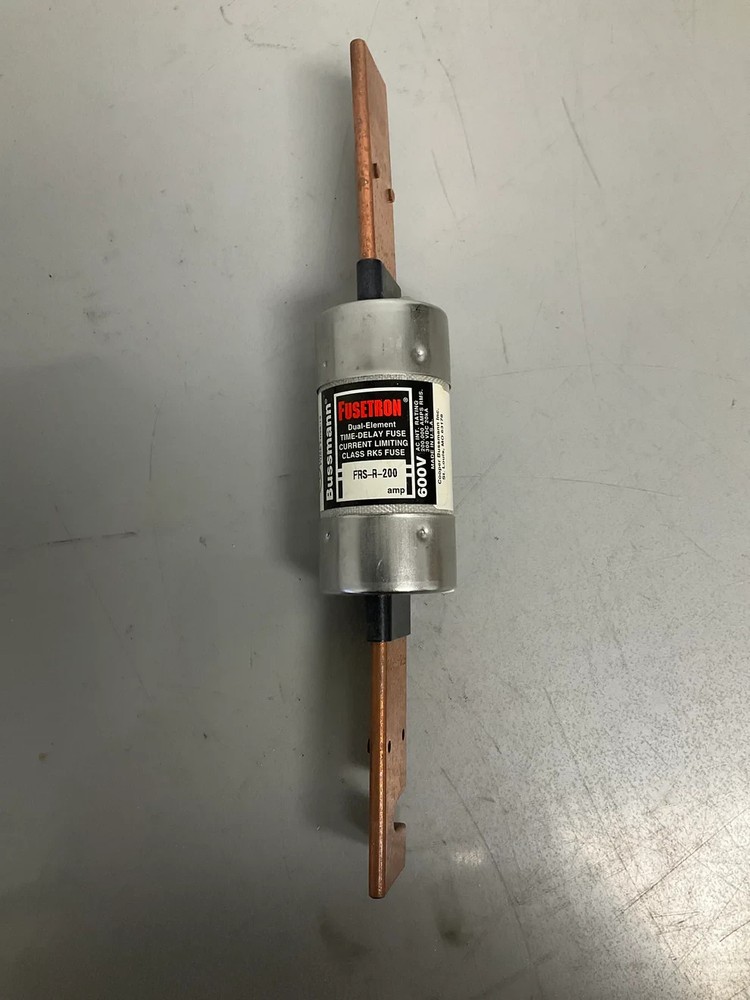Bussmann FRS-R-200 Fusetron 600 V Amp Fuse -