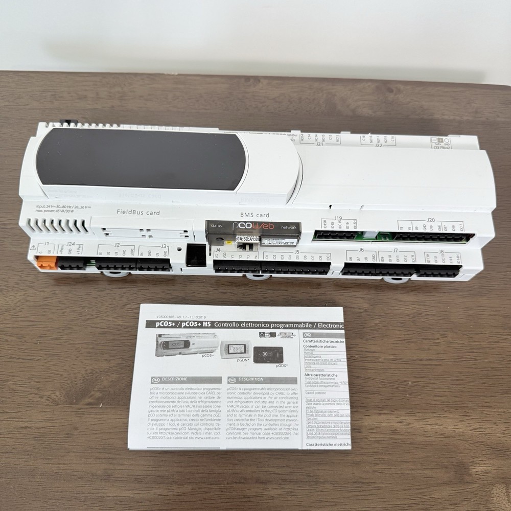 Carel pCO5+ HVAC Electronic Programmable Control P+50NBAA000L0