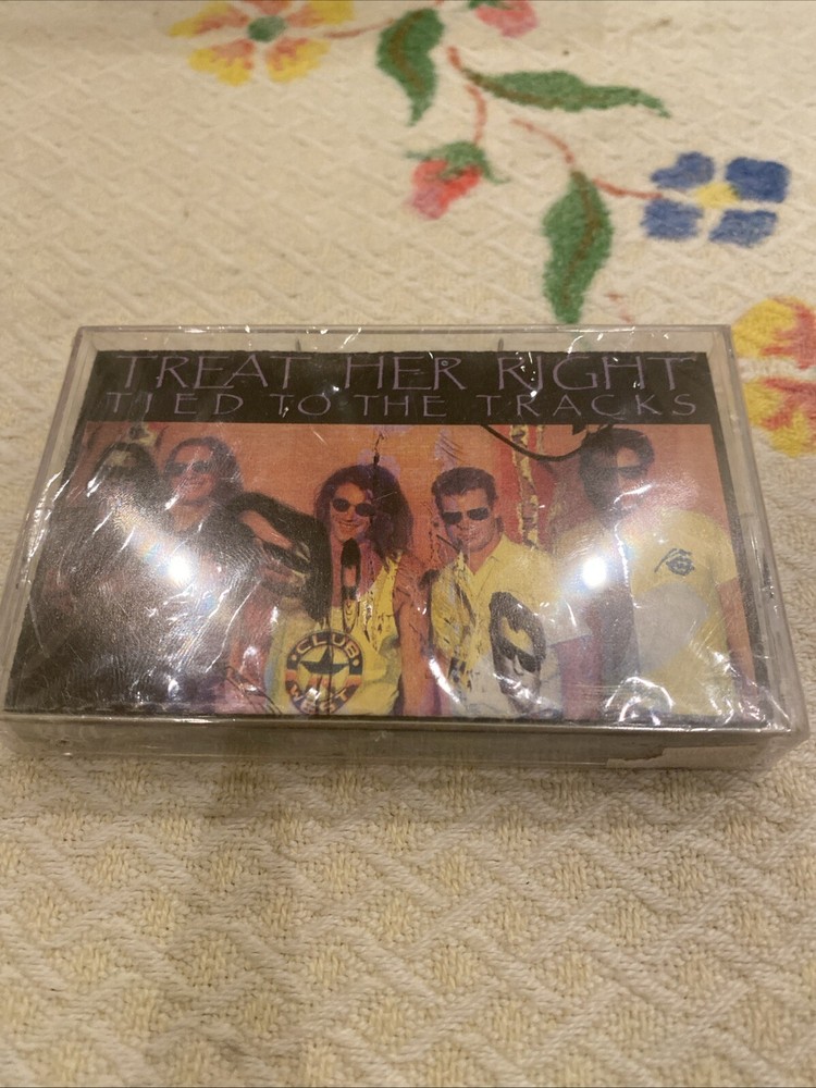 Tied to the Tracks by Treat Her Right (Cassette, 1989) NEW