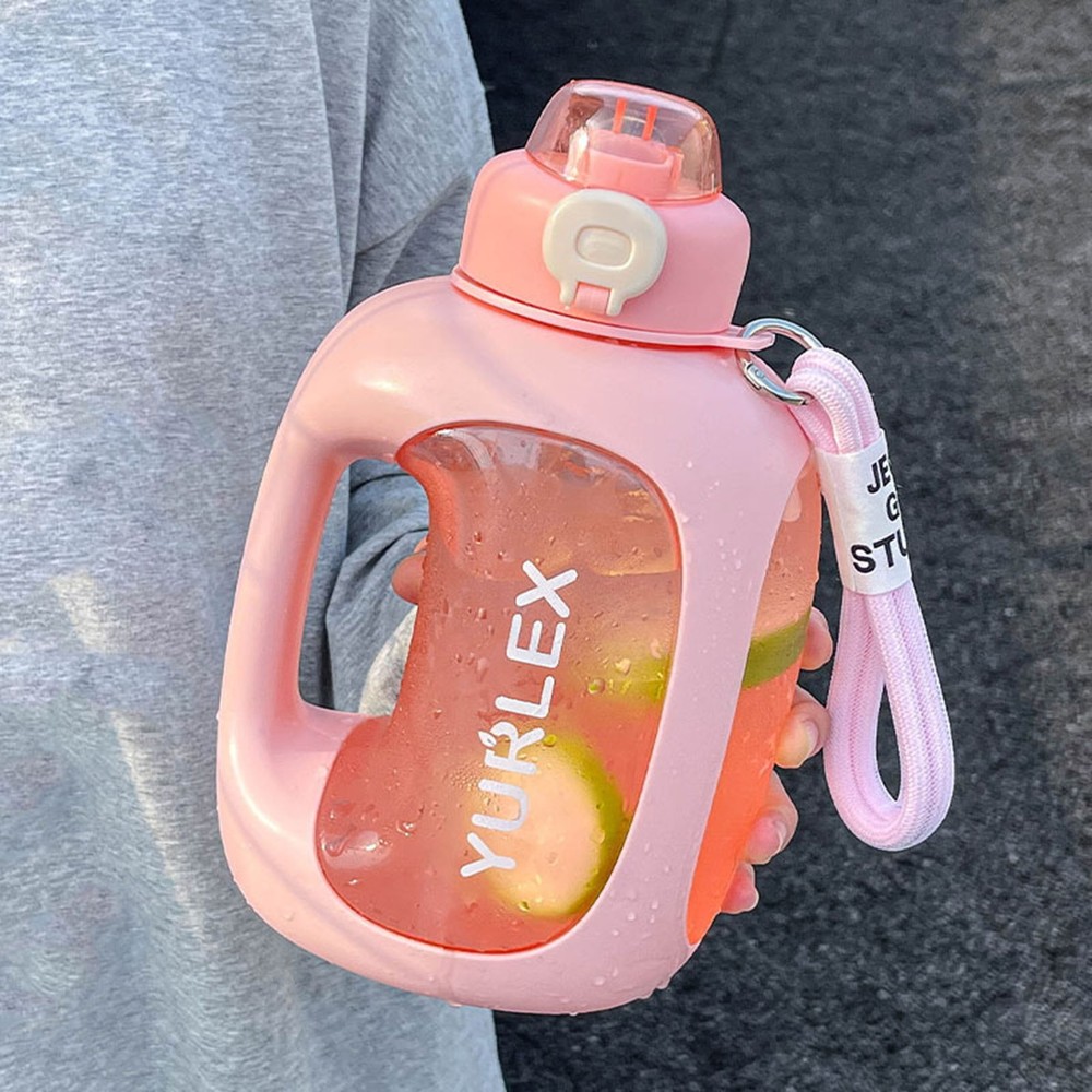 Hydration During Exercise Lightweight Portable Water Bottle 1500ml Leak-proof