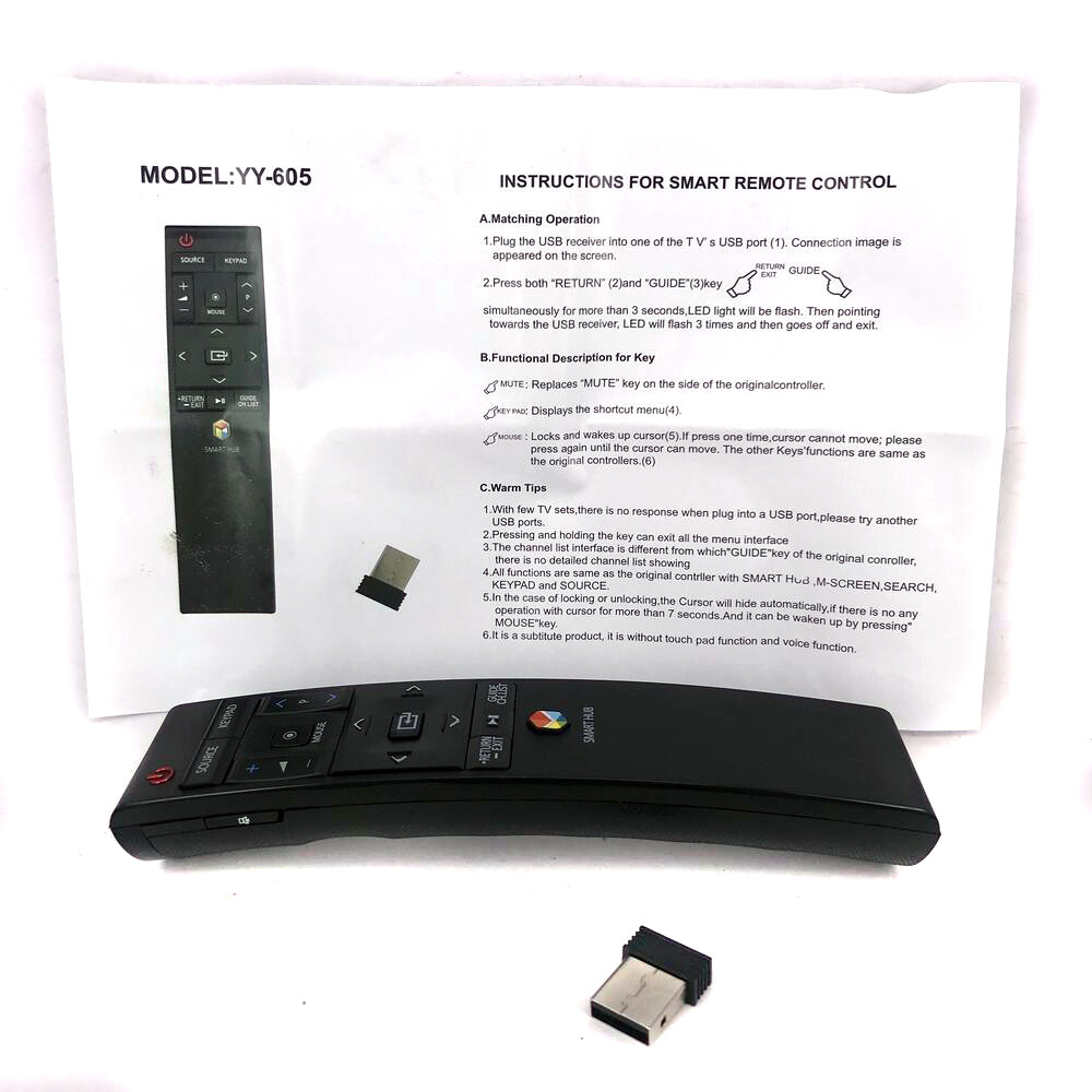New BN59-01220A Replace For Samsung HUB Smart TV Remote control 01220D 01220J