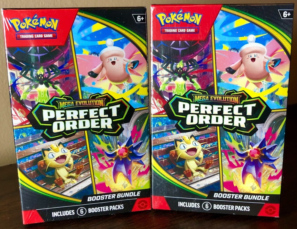 Pokemon TCG Perfect Order Booster Bundle (Lot of 2) Sealed New