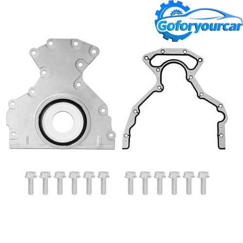 Rear Main Seal Cover Kit Fit For Chevy GMC 4.8L 5.3L 6.0L 6.2L 12633579 12639250