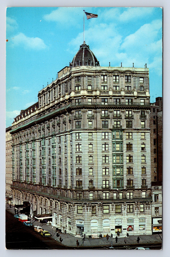 Vintage Postcard Hotel Raleigh Washington DC Pennsylvania Ave