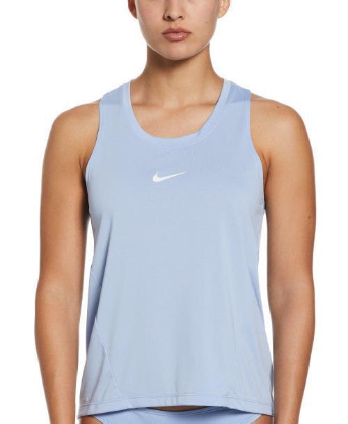 Nike Swim Women's Essential Tank Top Cover Up Cobalt Bliss