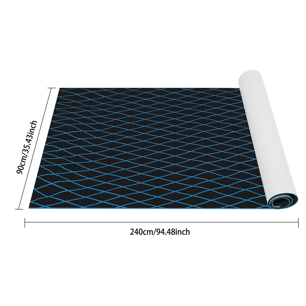 EVA Non-Slip Boat Flooring Mat for Yachts and Boats 240x90 cm