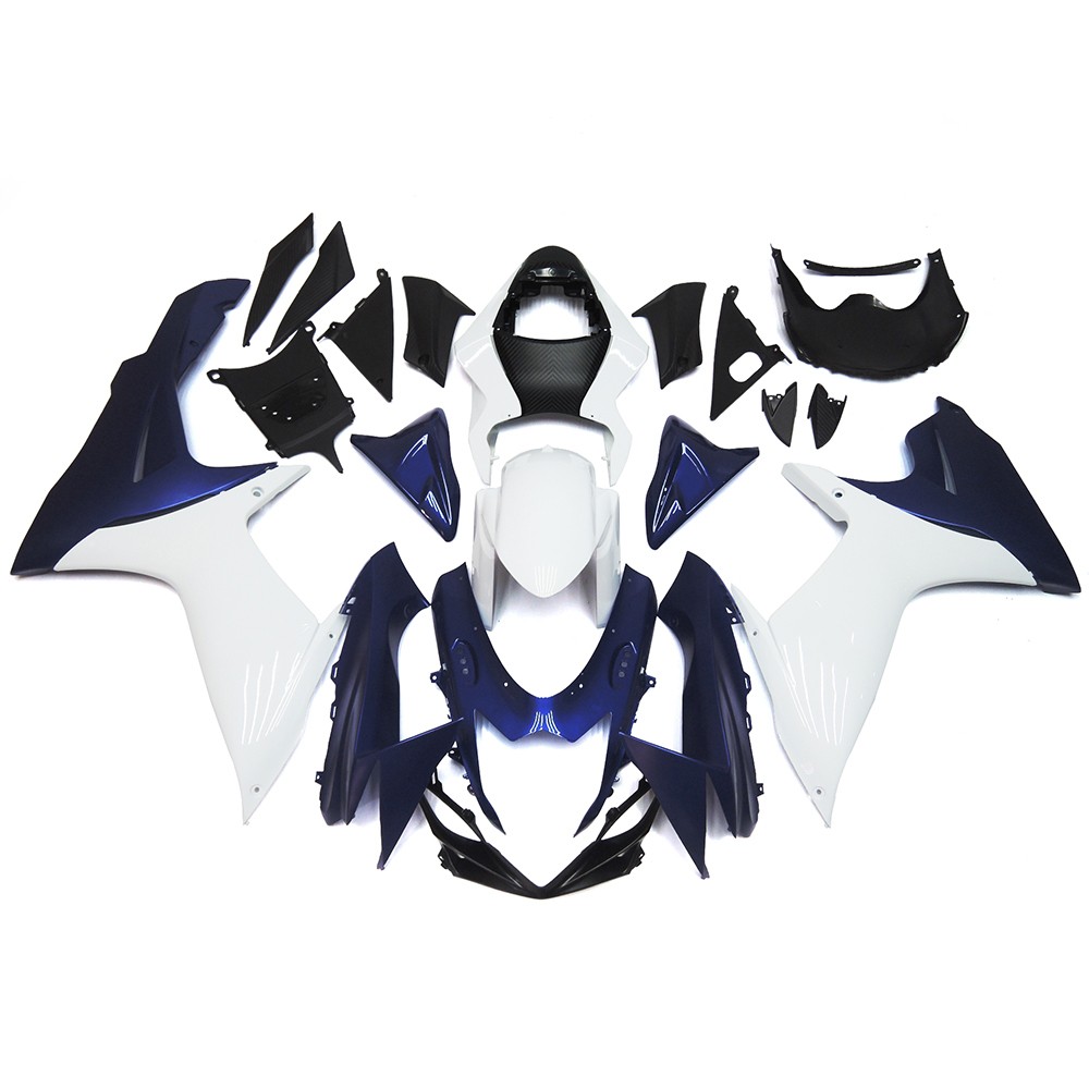 Blue White Fairing Kit for Suzuki 2011-2023 GSXR600 GSXR750 12 13 ABS Bodywork