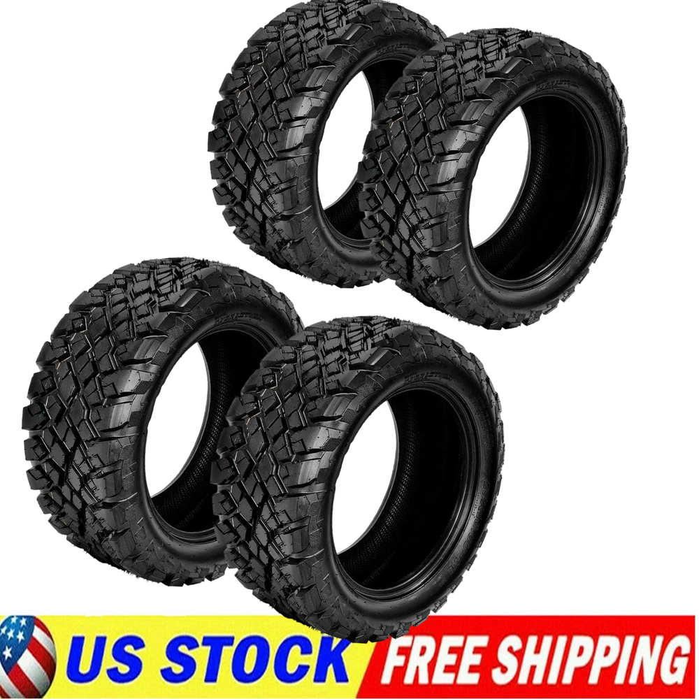 4Pack 23x10-14 Golf Cart Tires 6 ply All-Terrain 23x10x14 ATV UTV Tires Tubeless