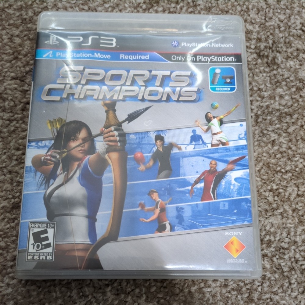 Sports Champions (Sony PlayStation 3, 2010) Complete Tested Working - Free Ship