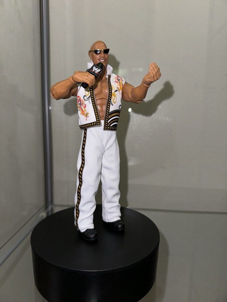 wwe the rock elite CUSTOM CLOTHES wrestlemania 40 THE FINAL BOSS