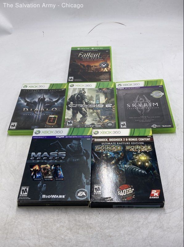 Lot Of 6 Fallout New Vegas Ultimate Edition Microsoft Xbox 360 Video Games