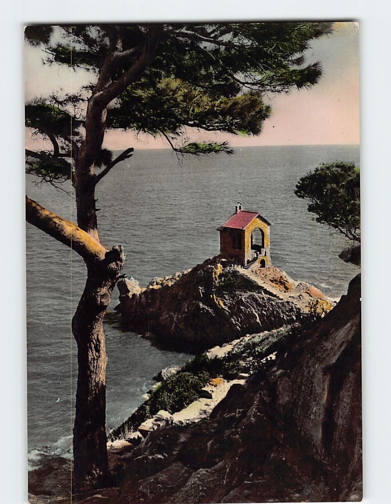 Postcard Chapel of Santa Croce Allasio Italy