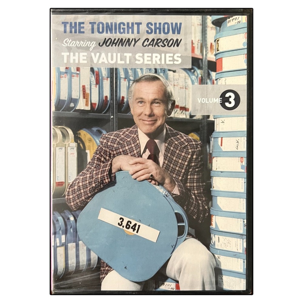 The Tonight Show Starring Johnny Carson (DVD) Vault Series Volume 3 - NEW SEALED