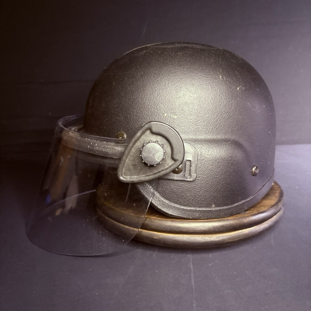 Second Chance Ballistic Helmet 3A (IIIA) Size Medium MADE IN UK, Bullet Proof