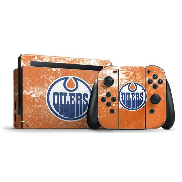 NHL Edmonton Oilers Nintendo Switch Bundle Skin - Edmonton Oilers Frozen