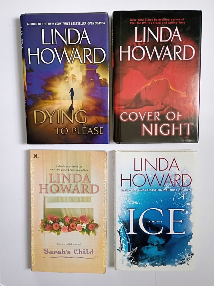 Linda Howard Book Lot Of 4 Hardcover And Paperback Romance Suspense Mystery