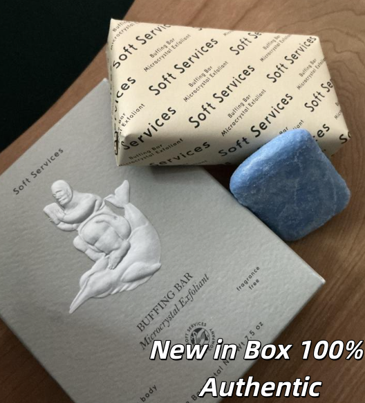 Soft Services  Buffing Bar Exfoliating Body Bar for KP and Ingrown Hair (2 pack)