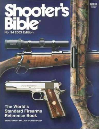 Shooter's Bible 2003: The World's - Paperback, by Kate Baird (Copy - Acceptable