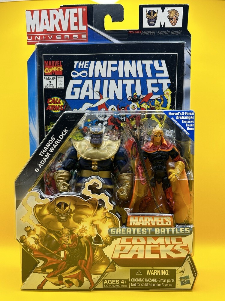 Thanos & Adam Warlock Marvel Universe 3.75