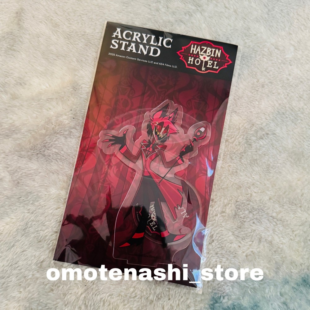 Hazbin Hotel Alastor Acrylic Stand Figure 2025 POP UP Store Limited