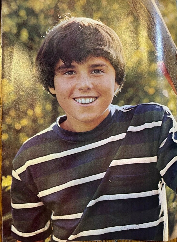 1972 Vintage Magazine Illustration Actor Chris Knight The Brady Bunch