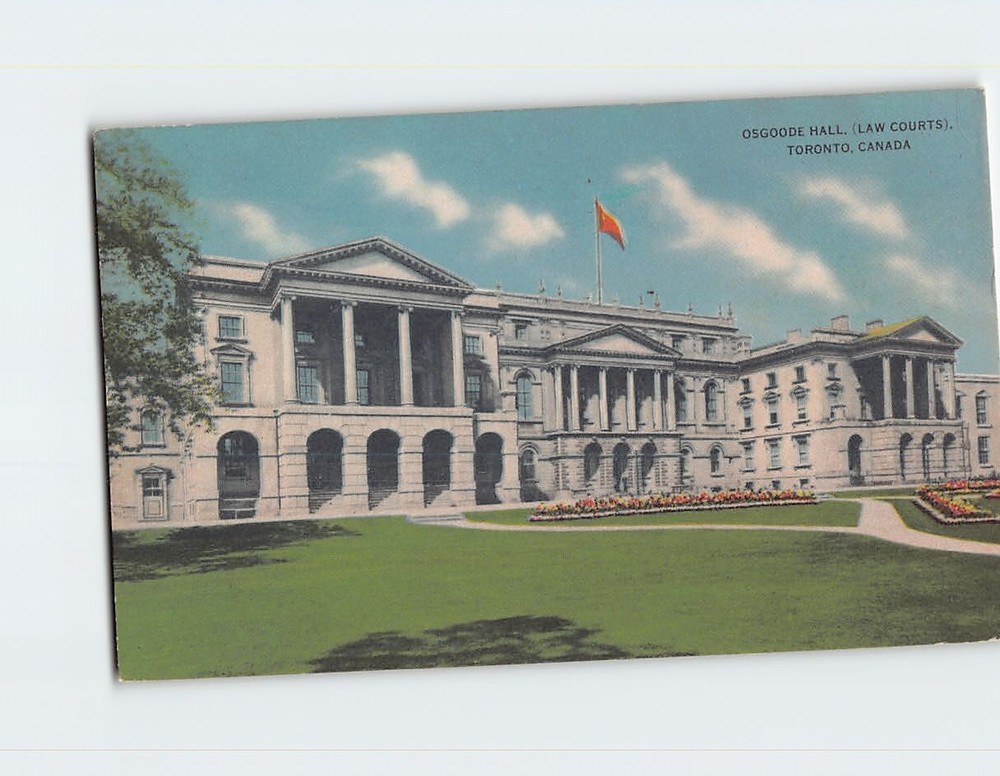 Postcard Osgoode Hall Toronto Ontario Canada