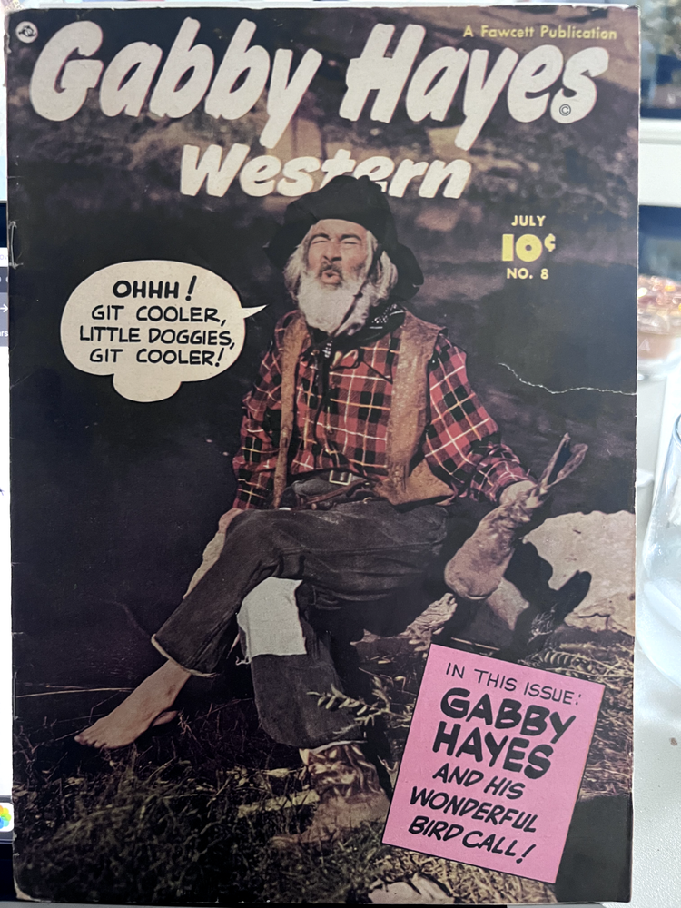 Gabby Hayes Western #8 VG- Gabby Hayes