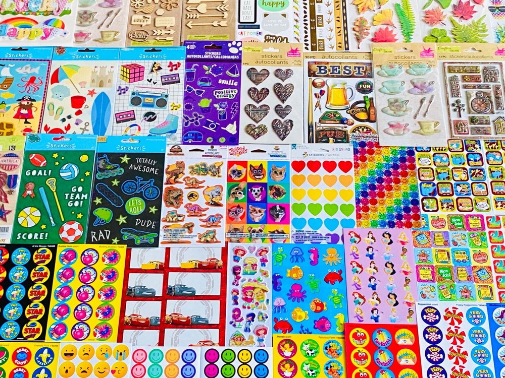 Vintage 1088 Creative Memories Scrapbooking Stickers Collection