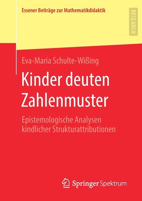 Kinder Deuten Zahlenmuster: Epistemologische Analysen Kindli...