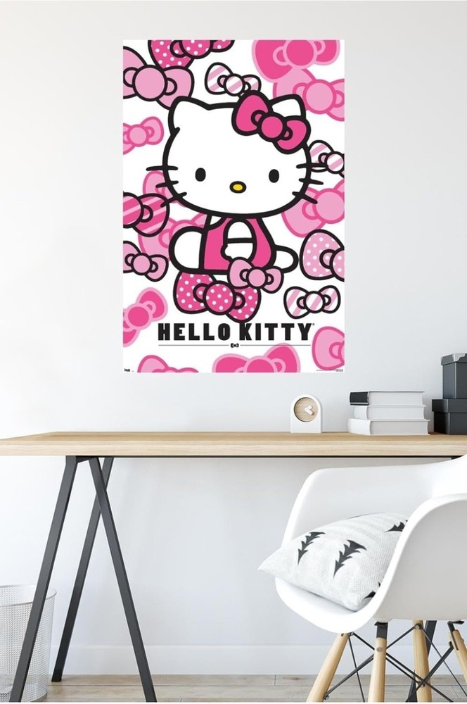 Trends International Hello Kitty Bows Wall Poster 22.375