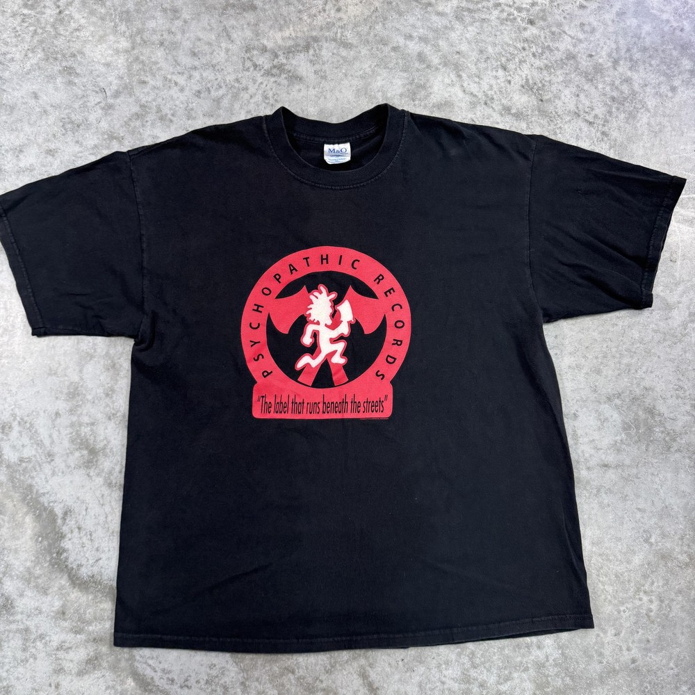Vintage Psychopathic Records Shirt Mens 2XL Hatchetman Rap Label 2004 00s Tee