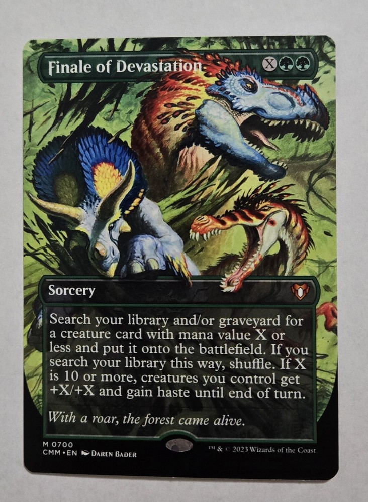 Finale of Devastation (Borderless) - Commander Masters  Regular