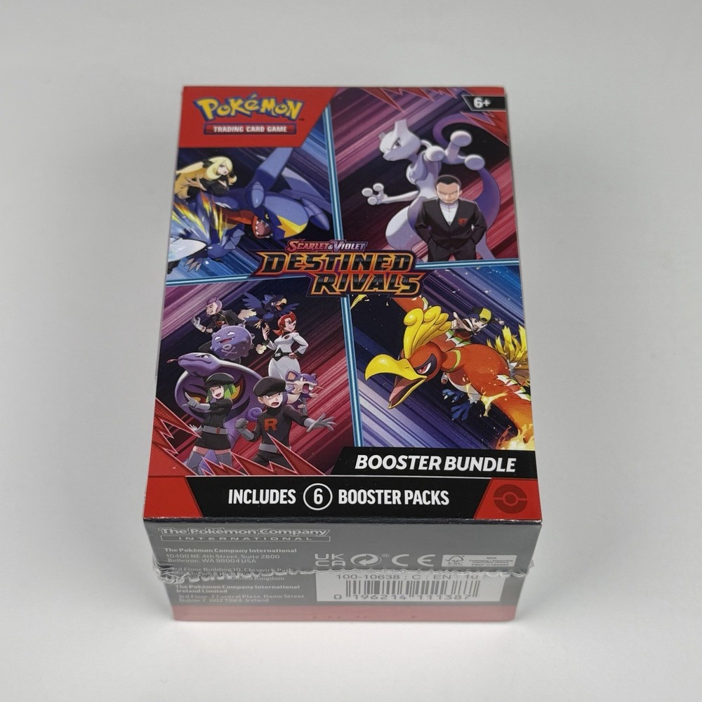 Pokemon TCG: S&V Destined Rivals Factory Sealed Booster Bundle Box