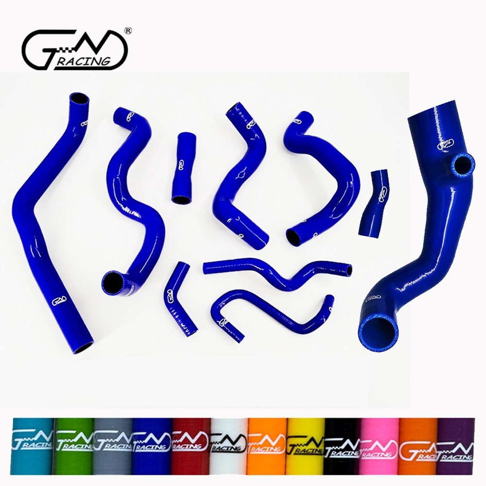 Fit Mini Cooper S R56 R57 1.6L Turbo 2007-2014 Silicone Radiator Intake Hose Kit