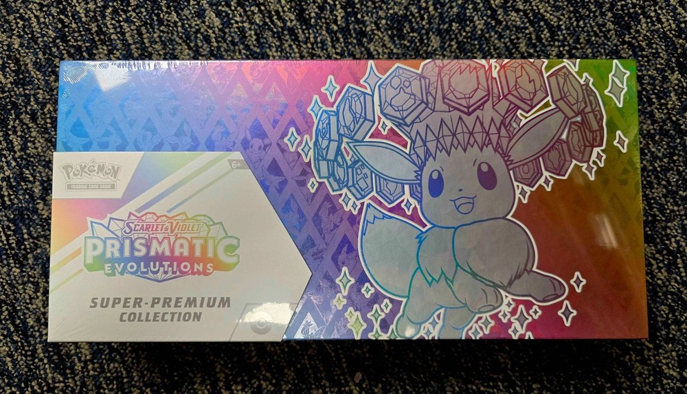 Pokemon TCG Prismatic Evolutions Super Premium Collection Box SEALED SPC