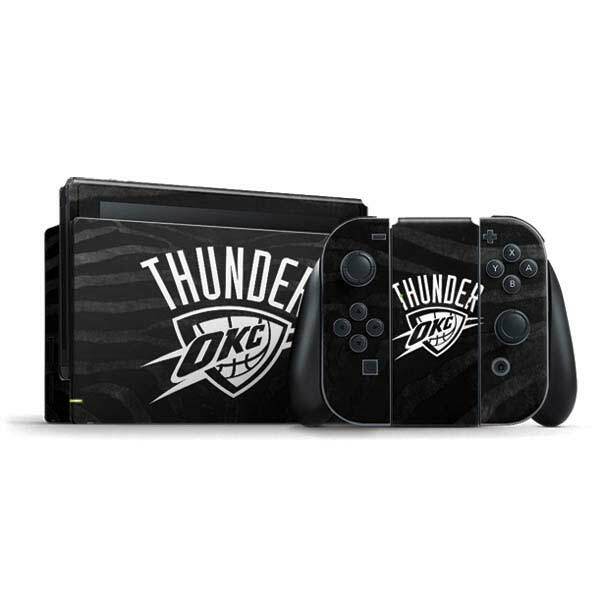 NBA Oklahoma City Thunder Nintendo Switch Bundle Skin