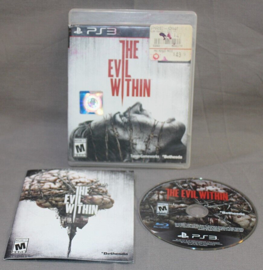 The Evil Within ~ Sony PlayStation 3 (PS3) Game ~ Complete W/ Manual ~ Rated M