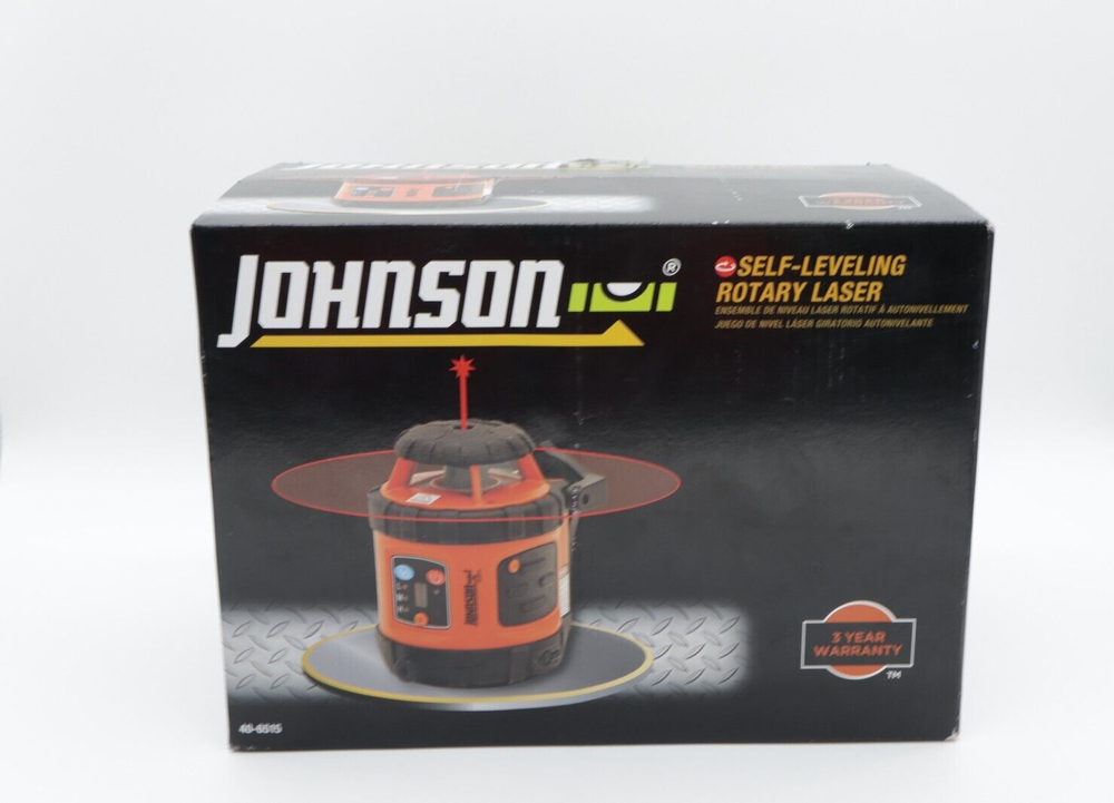 Johnson Level & Tool 40-6515 Self-Leveling Rotary Laser-BRAND NEW