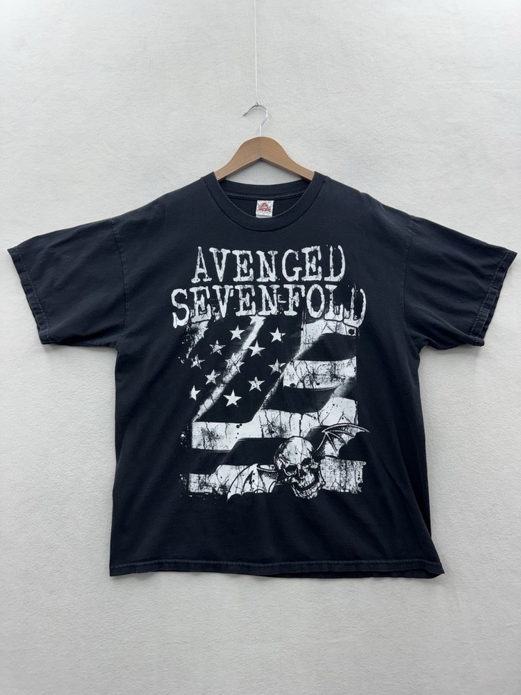 Avenged Sevenfold 2009 Men’s XL Concert Tour T-Shirt Double Sided