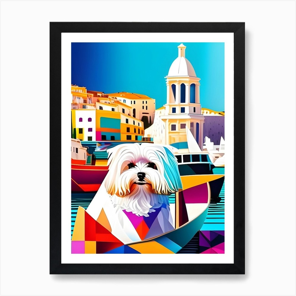 Malteseinmalta Art Print Framed Wall Art Poster Canvas Print Picture