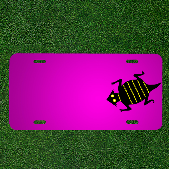 Custom Personalized Car License Plate With Add Names To Lizard Reptile Animal