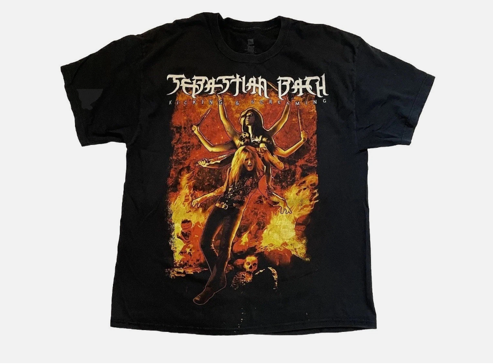 Sebastian Bach Kicking & Screaming 1Sided T-shirt