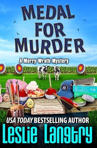 Medal for Murder (Merry Wrath Mysteries) by Langtry, Leslie, Good Book