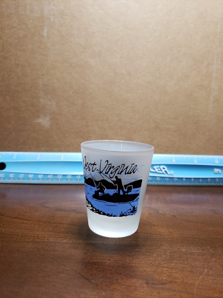 West Virginia Souvenier Shot Glass