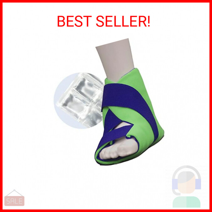Polar Ice Foot/Ankle Wrap - Compression Foot & Ankle Ice Pack Wrap - Reusable An