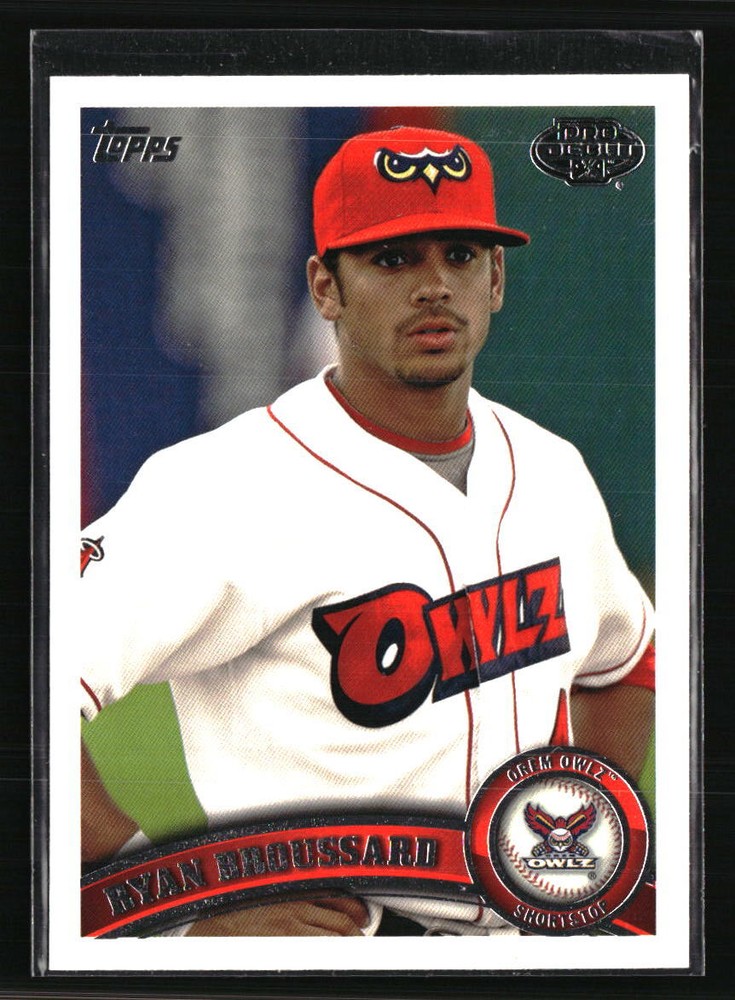 Ryan Broussard 2011 Topps Pro Debut #230 Baseball Card Rookie